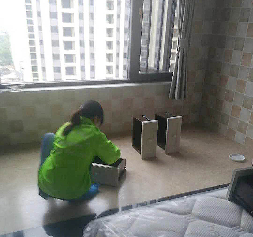 江西永新格安瑞旗艦店 .濱江盛景家居污染治理工程案例