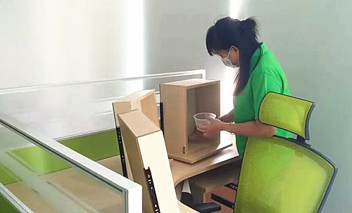 格安瑞環保·深圳思邁爾國際貨運裝修污染治理案例