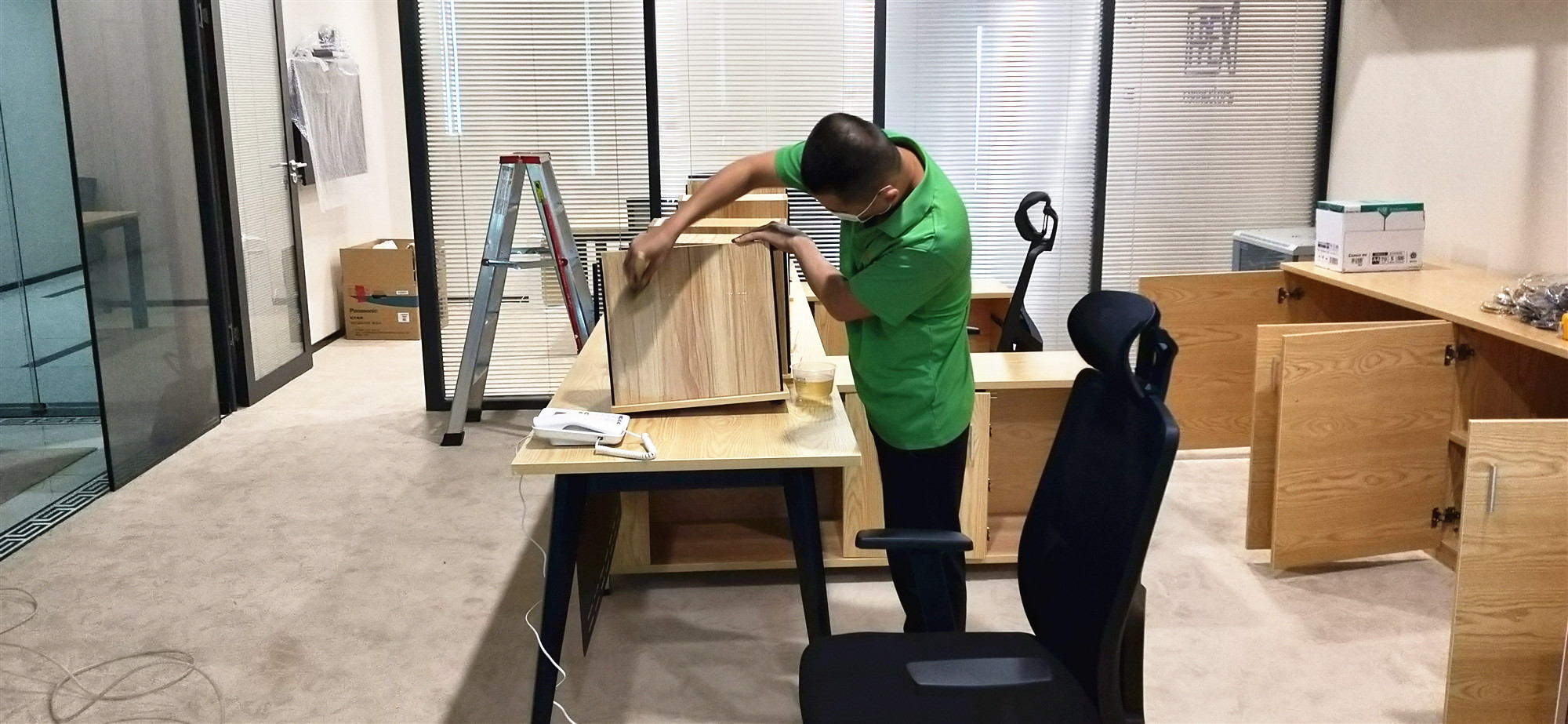 【格安瑞環保】新天世紀商務中心A棟辦公樓裝修污染治理案例