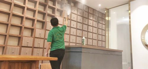 【格安瑞環保】南山區陽光海濱花園茶莊裝修污染治理案例