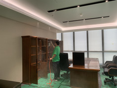 【格安瑞環保】福田區漢國城市中心73層辦公室裝修污染治理案例